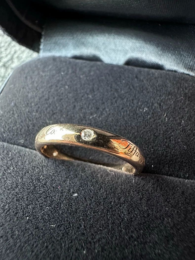 Tiffany & Co. Tiffany & Co. 18k Rose Gold Diamond Ring Size ONE SIZE - 2 Thumbnail