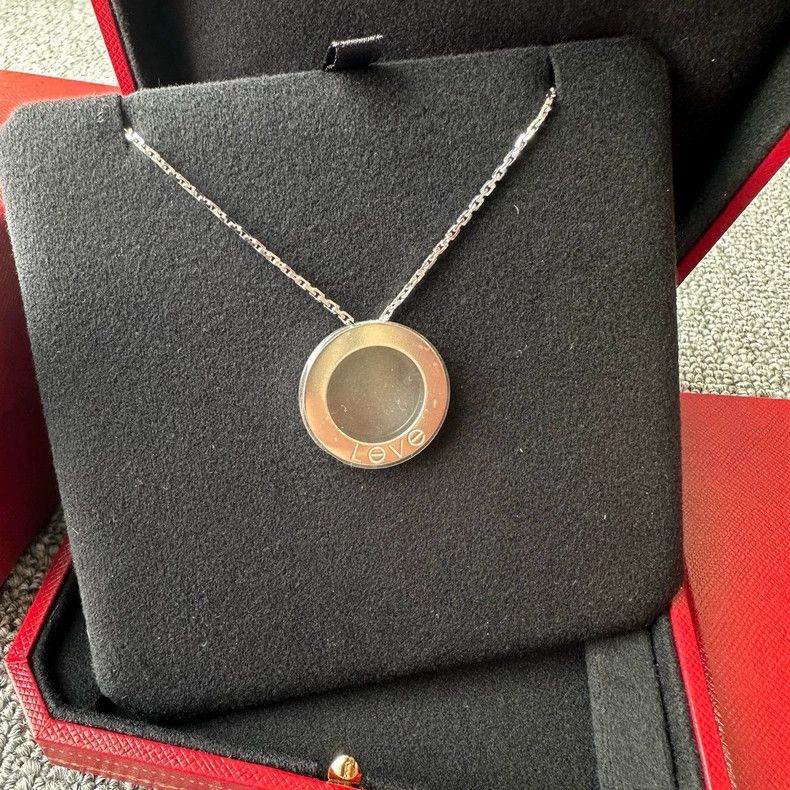 Cartier Cartier Love Series Round Pendant Necklace Size ONE SIZE - 5 Thumbnail