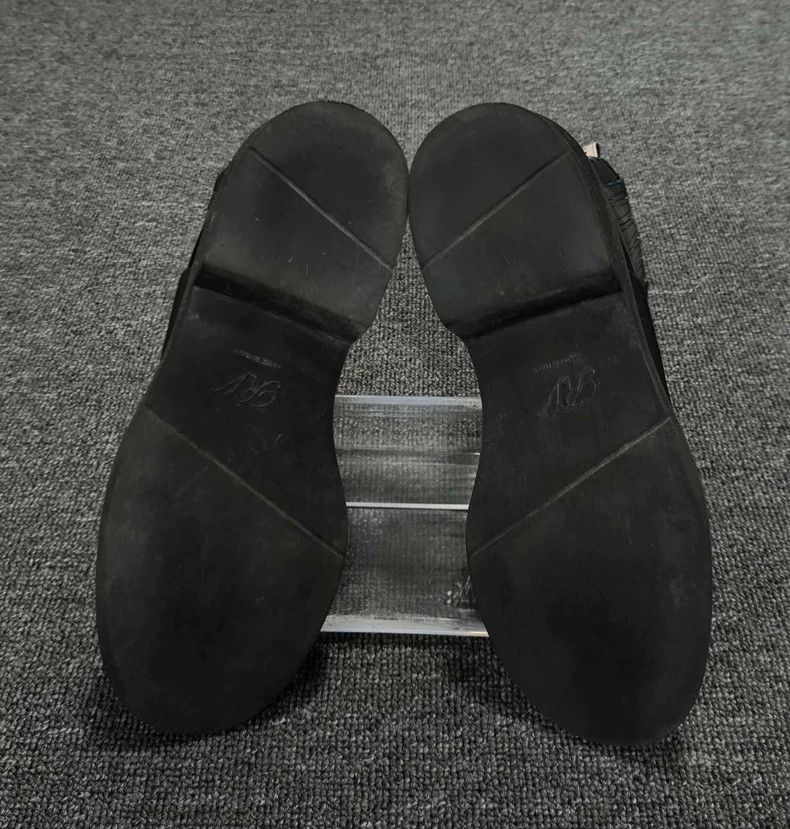 Roger Vivier Patented Leather Buckle Ankle Boots Size US 7 / IT 37 - 6 Thumbnail