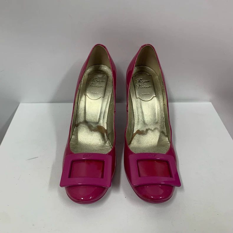 Roger Vivier Pink Roger Vivier High Heels Size 37.5 Size US 7 / IT 37 - 3 Thumbnail