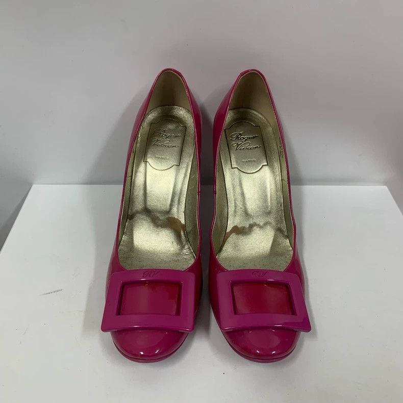 Roger Vivier Pink Roger Vivier High Heels Size 37.5 Size US 7 / IT 37 - 2 Thumbnail