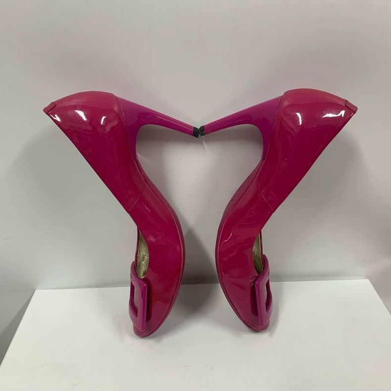 Roger Vivier Pink Roger Vivier High Heels Size 37.5 Size US 7 / IT 37 - 5 Thumbnail