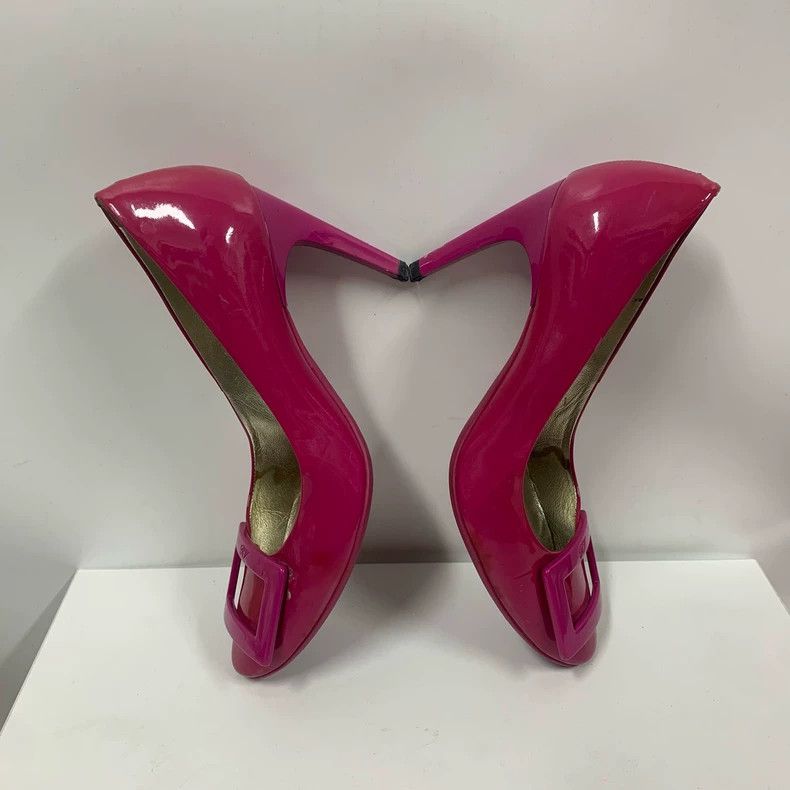 Roger Vivier Pink Roger Vivier High Heels Size 37.5 Size US 7 / IT 37 - 4 Thumbnail