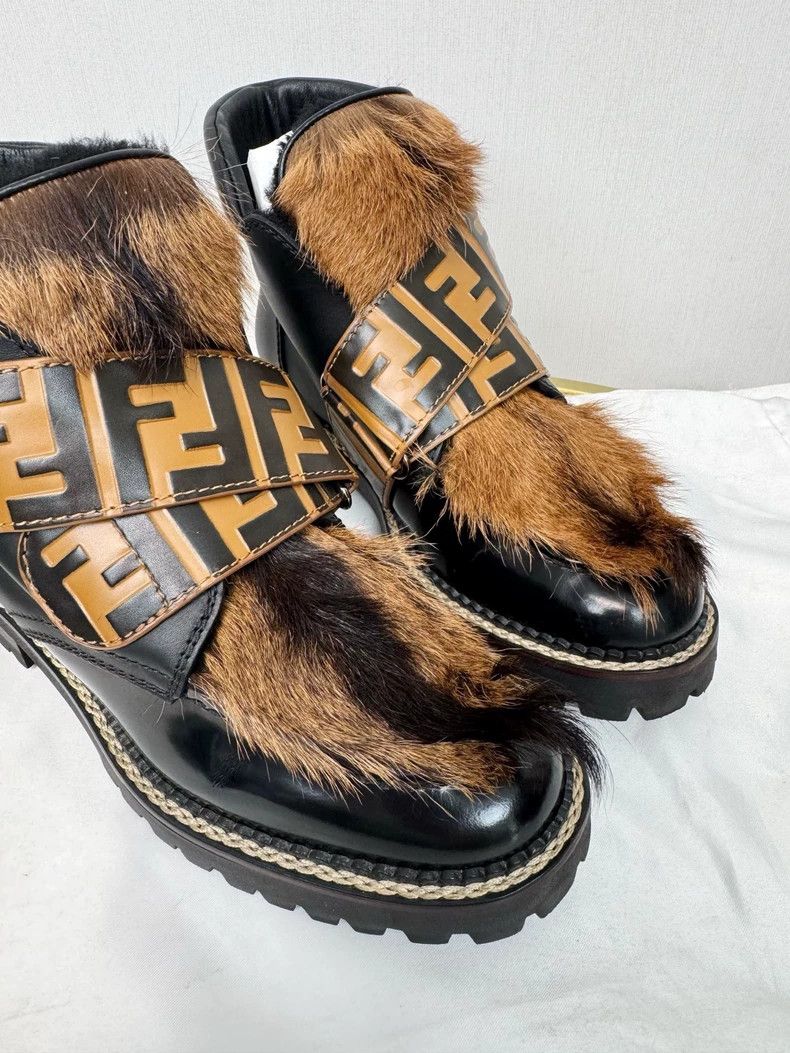 Fendi Fendi Leopard Print Boots Size 35.5 Size US 5 / IT 35 - 2 Thumbnail