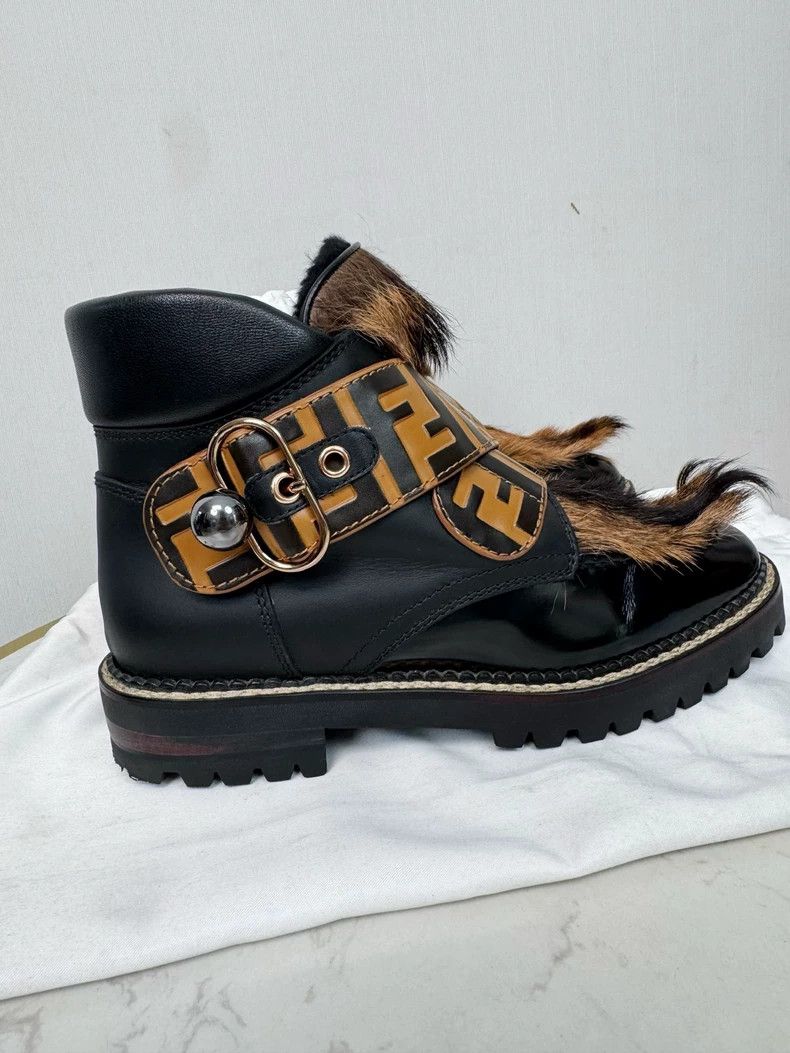 Fendi Fendi Leopard Print Boots Size 35.5 Size US 5 / IT 35 - 3 Thumbnail