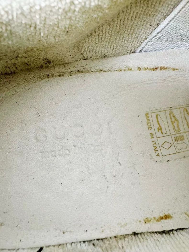 Gucci Gucci Crystal Detail Sneakers Size 35.5 Size US 5 / IT 35 - 4 Thumbnail