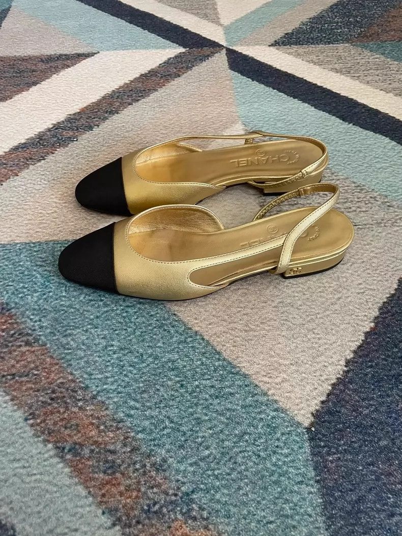 Chanel Chanel Women's Flat Shoes Size 37 Size US 6 / IT 36 - 3 Thumbnail
