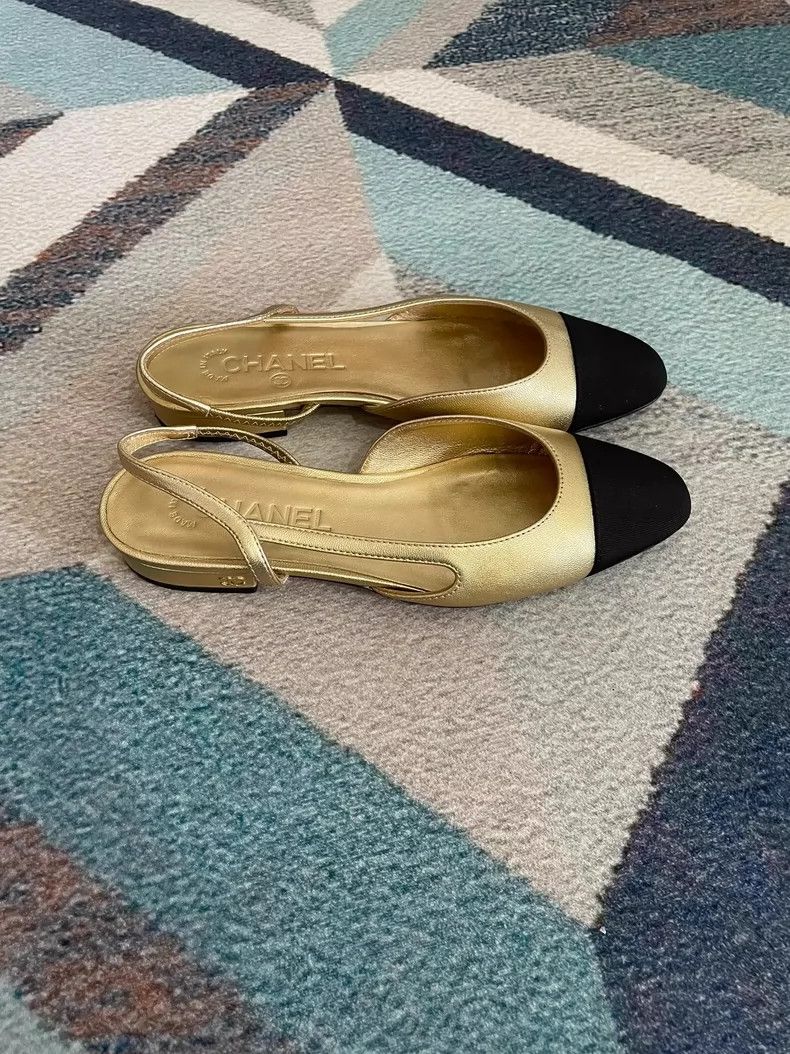 Chanel Chanel Women's Flat Shoes Size 37 Size US 6 / IT 36 - 2 Thumbnail