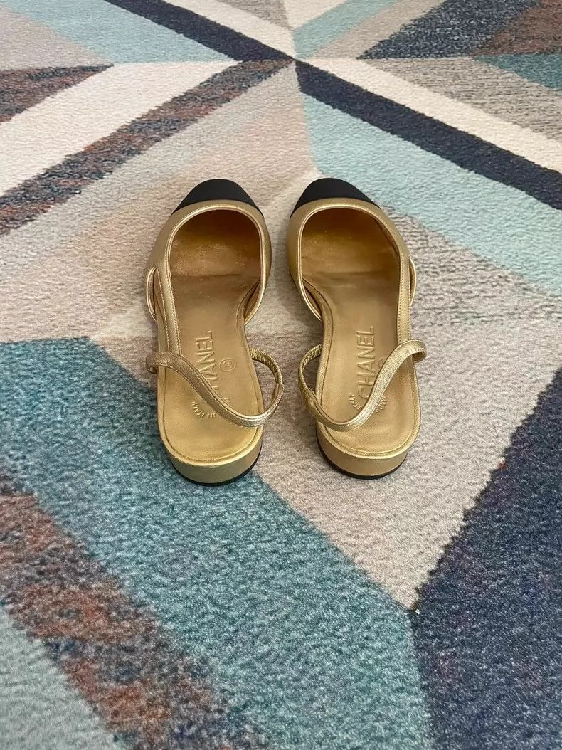 Chanel Chanel Women's Flat Shoes Size 37 Size US 6 / IT 36 - 4 Thumbnail