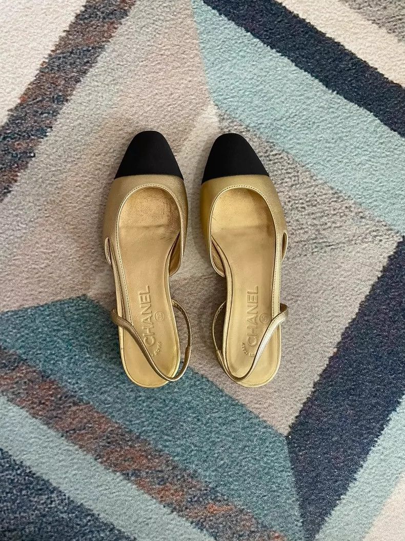 Chanel Chanel Women's Flat Shoes Size 37 Size US 6 / IT 36 - 5 Thumbnail