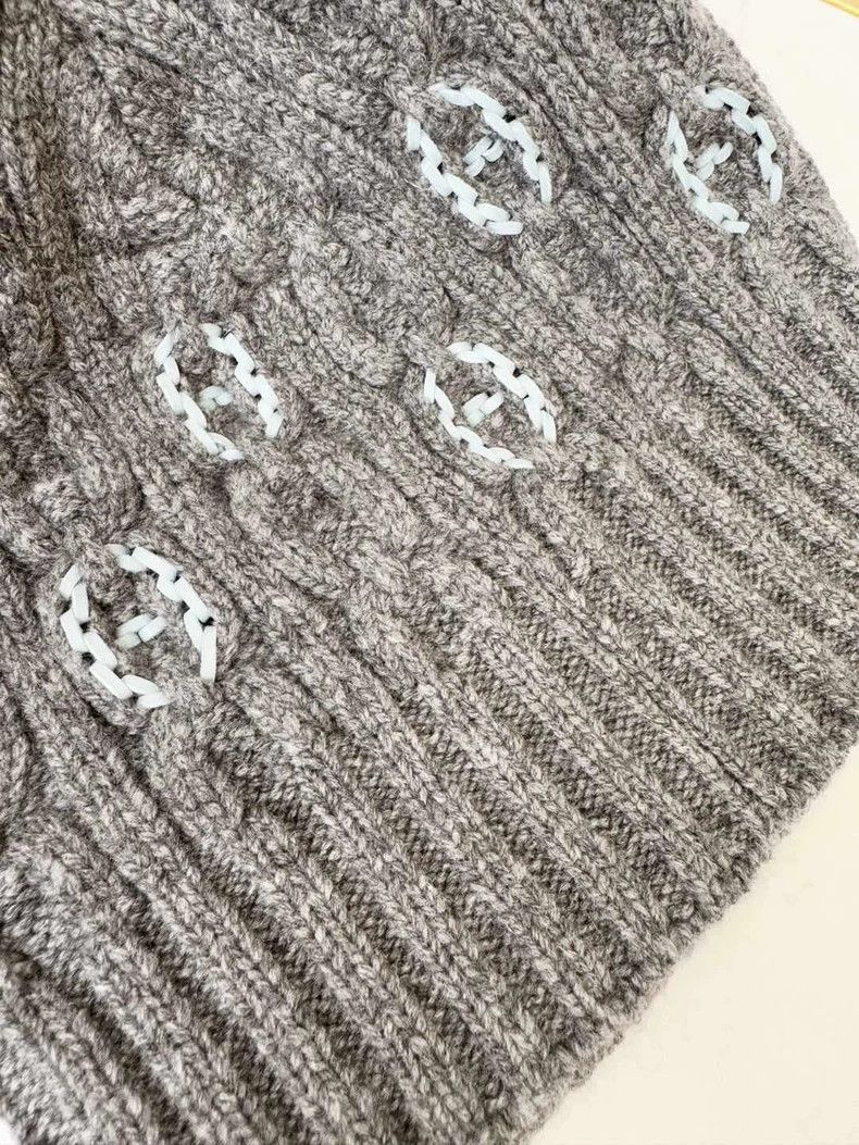 Hermes Hermes Knitted Hat Size L Brand New Size ONE SIZE - 4 Thumbnail