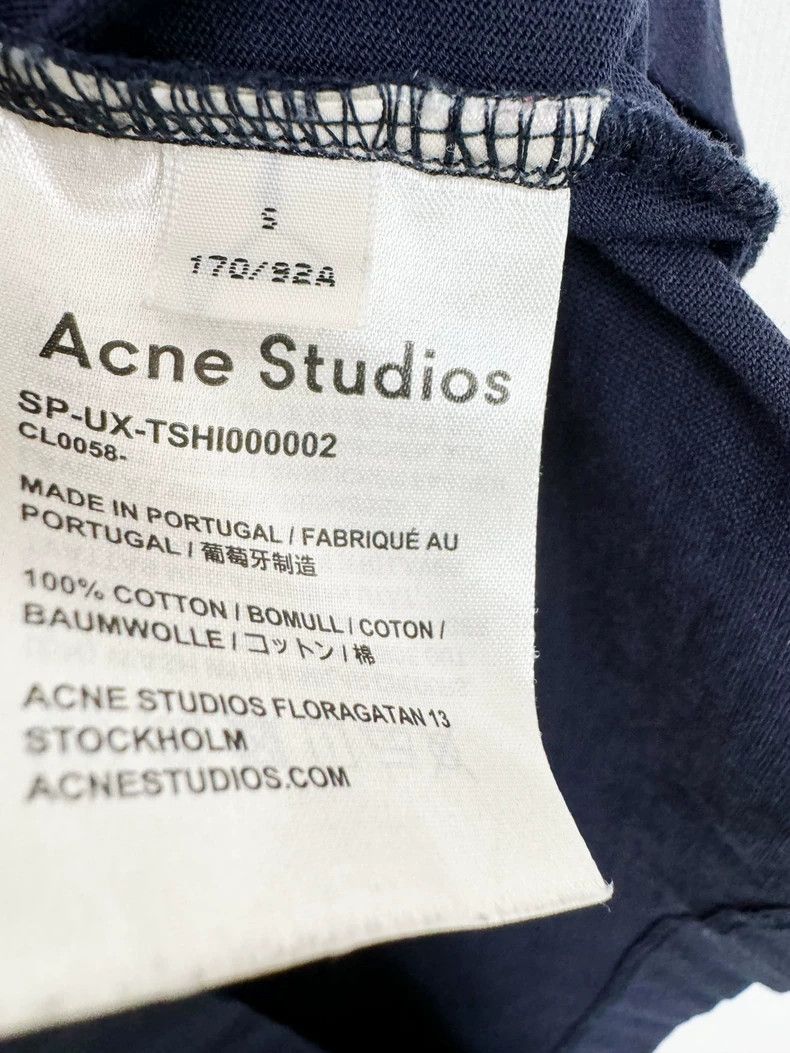 Acne Studios Acne Studios Long Sleeve Graphic Tee Shirt Size S / US 4 / IT 40 - 4 Thumbnail