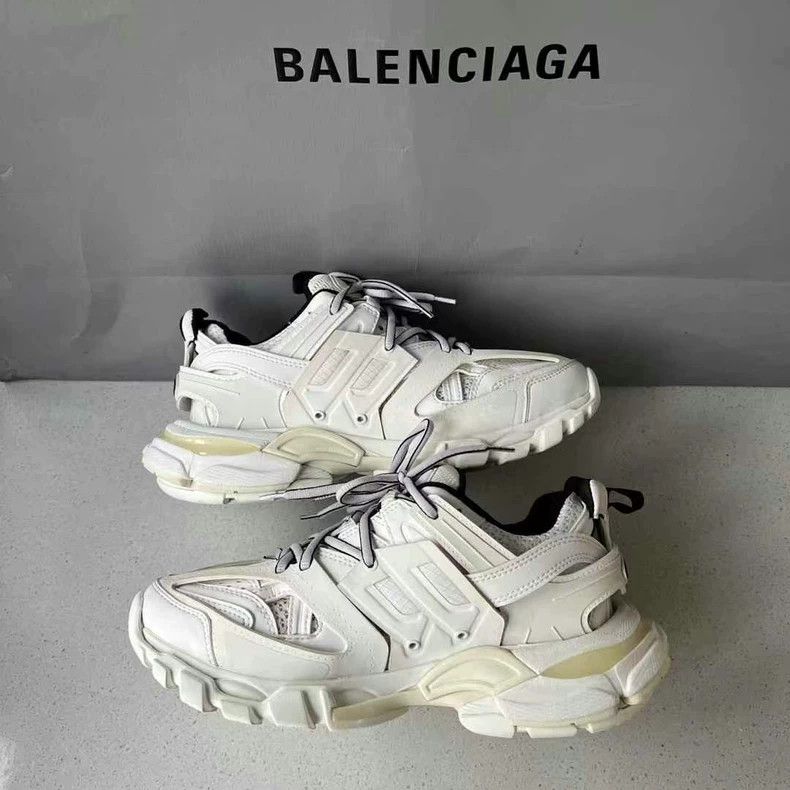 Balenciaga Balenciaga Track Sneakers Size 37 White Black Size US 6 / IT 36 - 3 Thumbnail