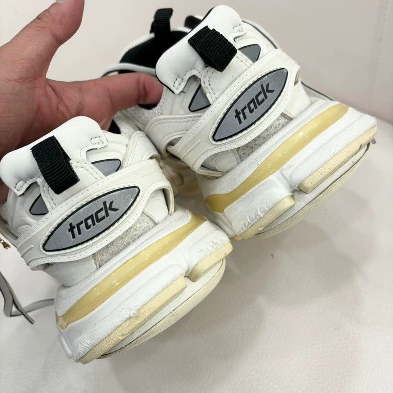 Balenciaga Balenciaga Track Sneakers Size 38 White Size US 7 / IT 37 - 3 Thumbnail