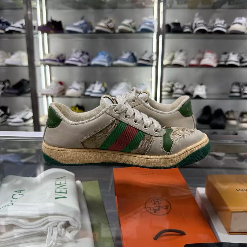 Gucci GUCCI Dirty Sneakers Size 35.5 Size US 4 / IT 34 - 4 Thumbnail