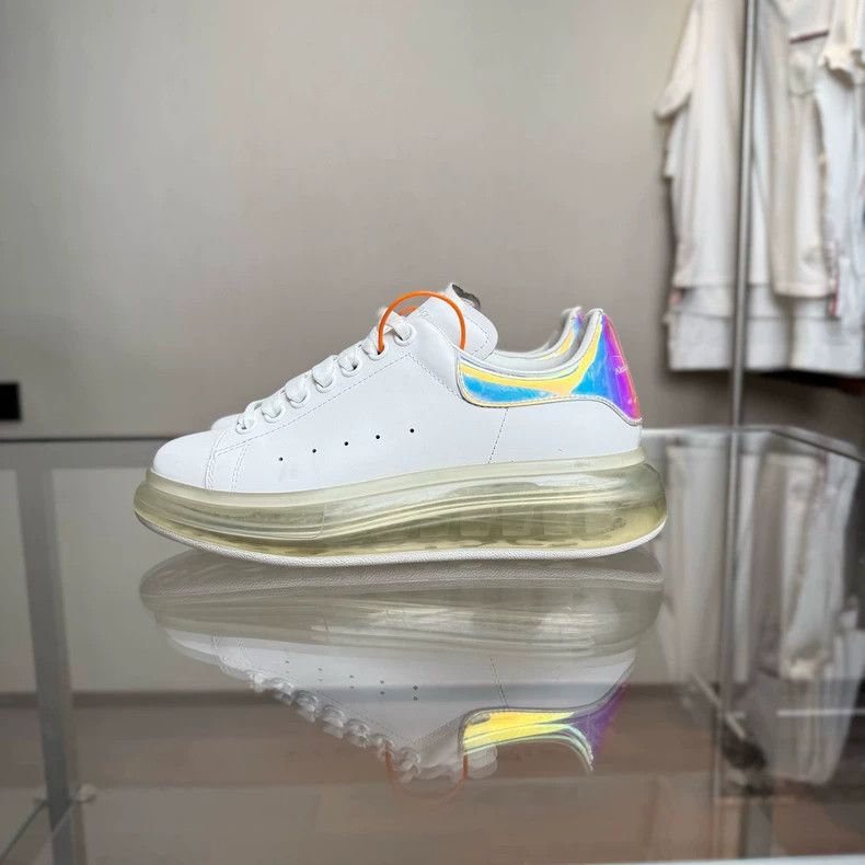 Alexander McQueen McQueen Colorful White Sneakers Size 37 Size US 8.5 / EU 41-42 - 3 Thumbnail