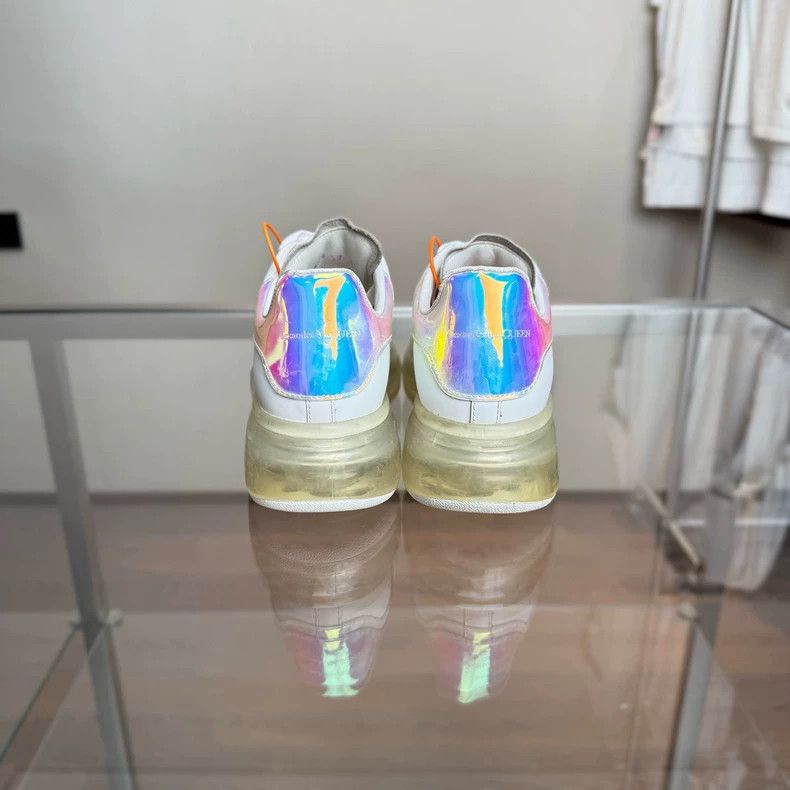 Alexander McQueen McQueen Colorful White Sneakers Size 37 Size US 8.5 / EU 41-42 - 5 Thumbnail