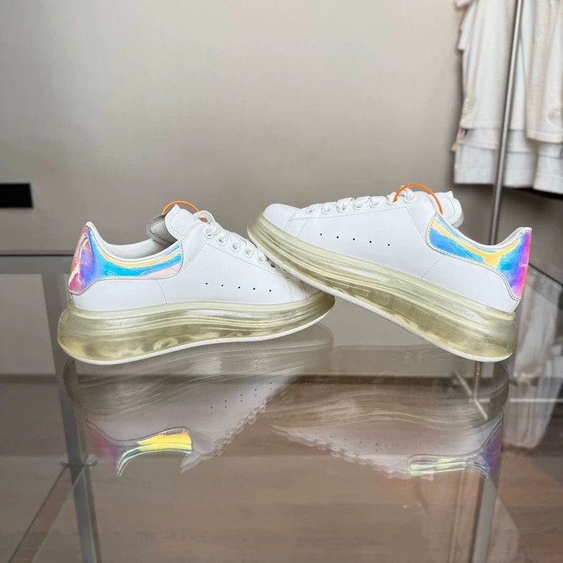 Alexander McQueen McQueen Colorful White Sneakers Size 37 Size US 8.5 / EU 41-42 - 4 Thumbnail
