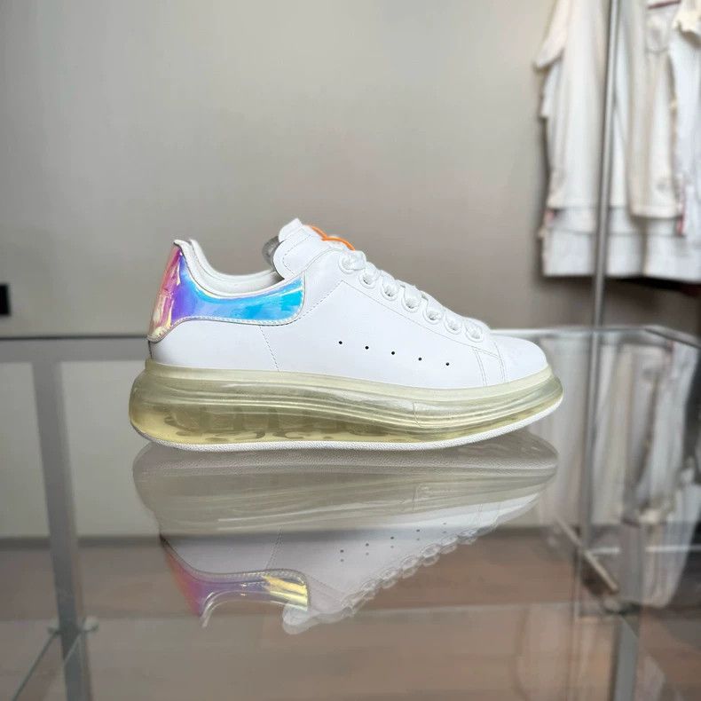 Alexander McQueen McQueen Colorful White Sneakers Size 37 Size US 8.5 / EU 41-42 - 2 Thumbnail