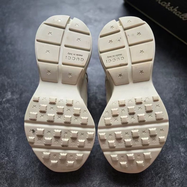 Gucci GUCCI Rhyton Dad Sneakers in Ivory White Size US 10 / EU 43 - 7 Thumbnail