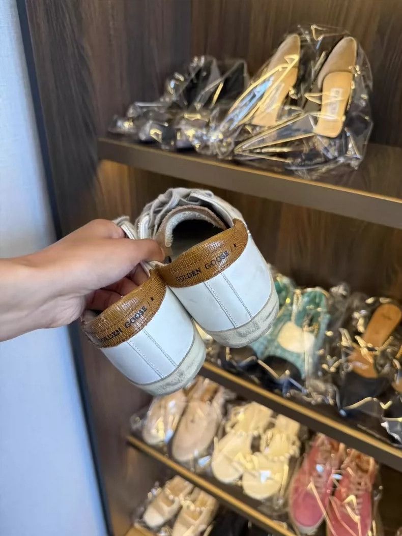 Golden Goose GGDB Sparkly Star Sneakers Size 37 Size US 6 / IT 36 - 3 Thumbnail