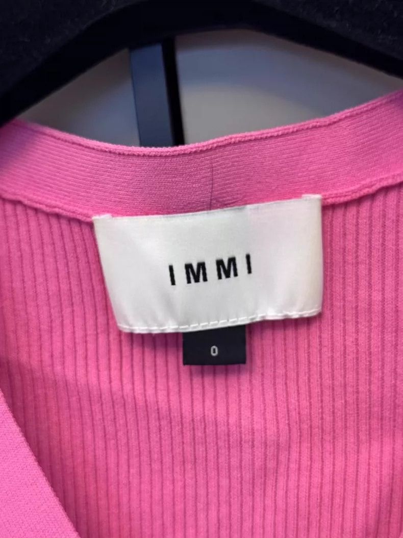 John Alexander Skelton IMMI Pink Knitted Cardigan Size ONE SIZE - 3 Thumbnail