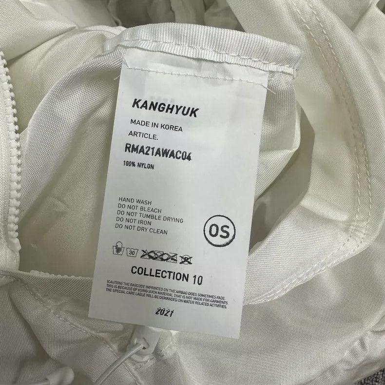 KANGHYUK Kanghyuk 21AW Unique Safety Airbag Backpack Size ONE SIZE - 8 Thumbnail