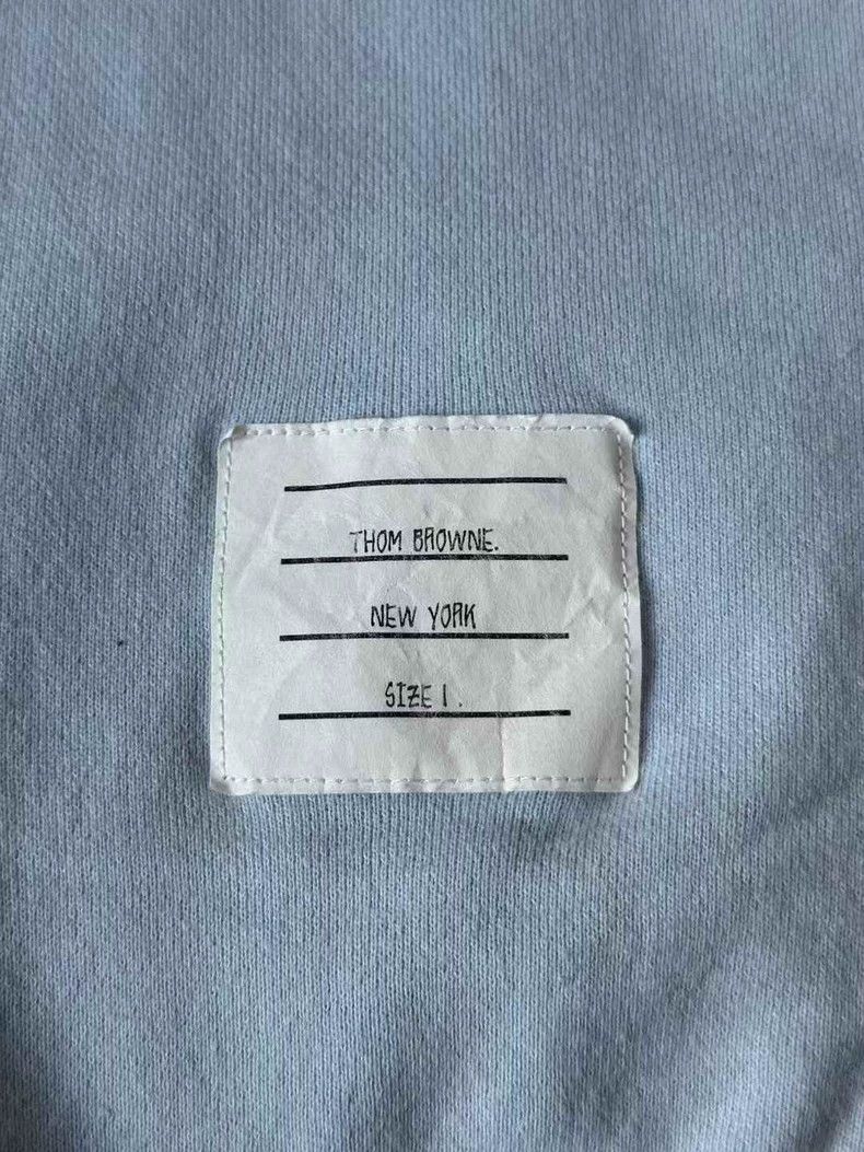 Thom Browne Thom Browne Blue Sweatpants for Men Size US 26 / EU 42 - 5 Thumbnail