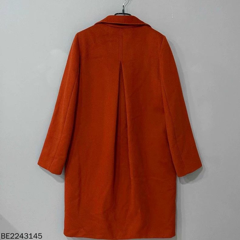 Max Mara Orange Red Wool Coat by MaxMara Size M / US 6-8 / IT 42-44 - 3 Thumbnail