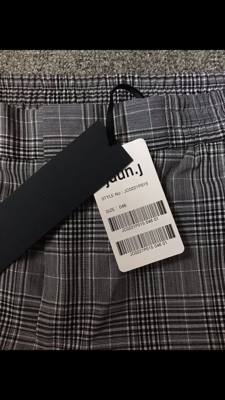 Juun.J Juun.J Casual Pants in Classic Plaid Pattern Size US 44 / EU 60 - 3 Thumbnail