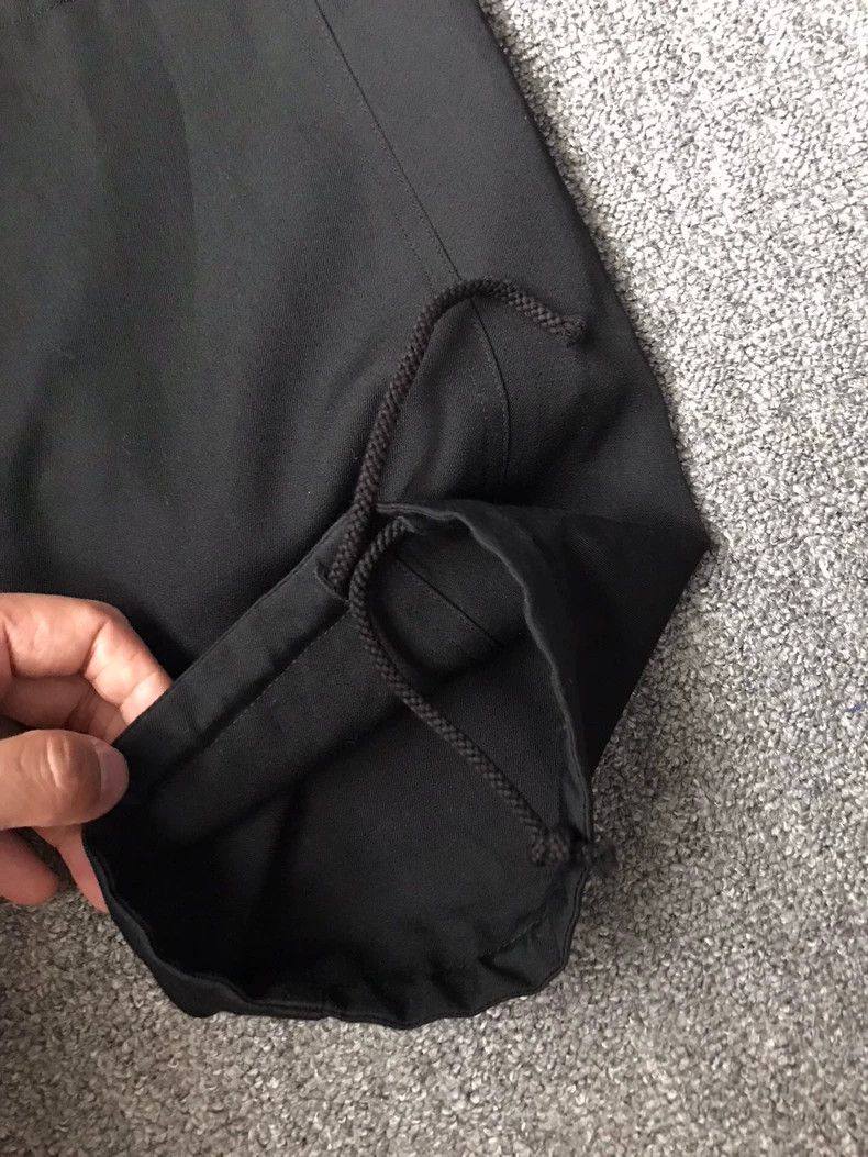 Yohji Yamamoto Yohji Yamamoto Black Wool Casual Pants Size US 26 / EU 42 - 2 Thumbnail