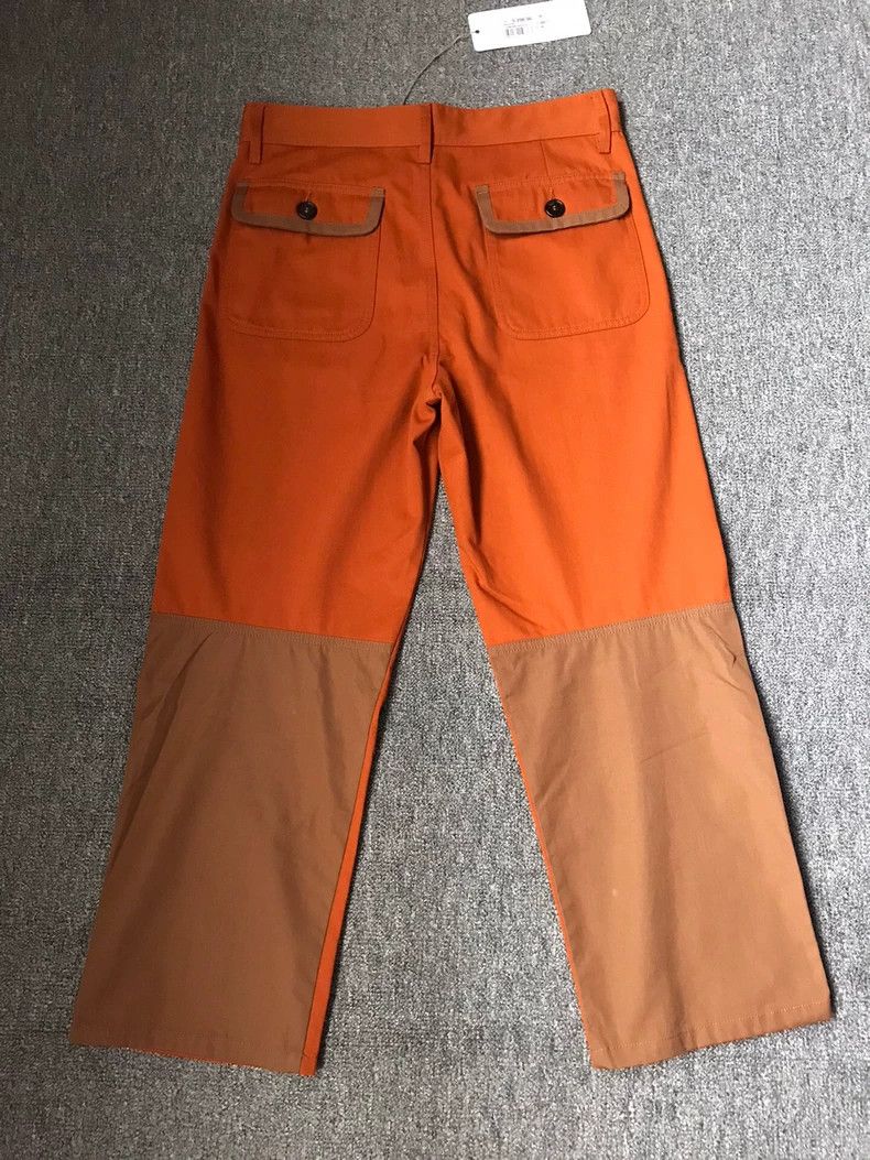 Marni Marni Casual Pants with Orange Color Block Size US 44 / EU 60 - 2 Thumbnail
