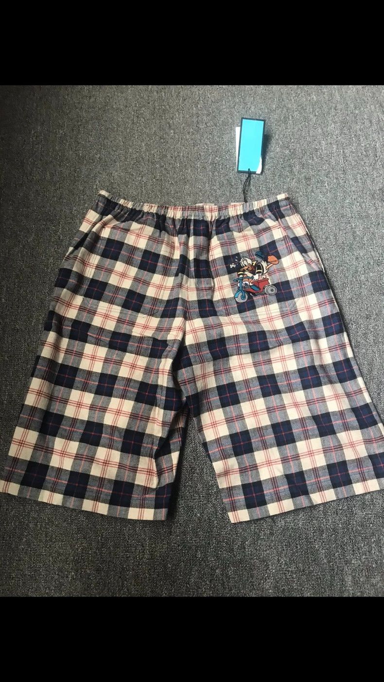 Gucci Gucci Disney Collaboration Plaid Shorts Size US 44 / EU 60 - 2 Thumbnail