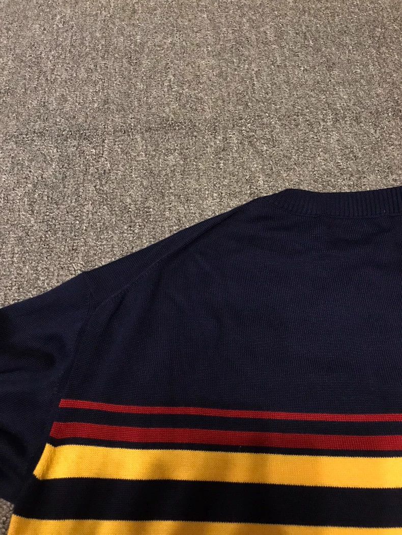 Yohji Yamamoto Colorful Striped Knit Sweater for Men Size US M / EU 48-50 / 2 - 6 Thumbnail