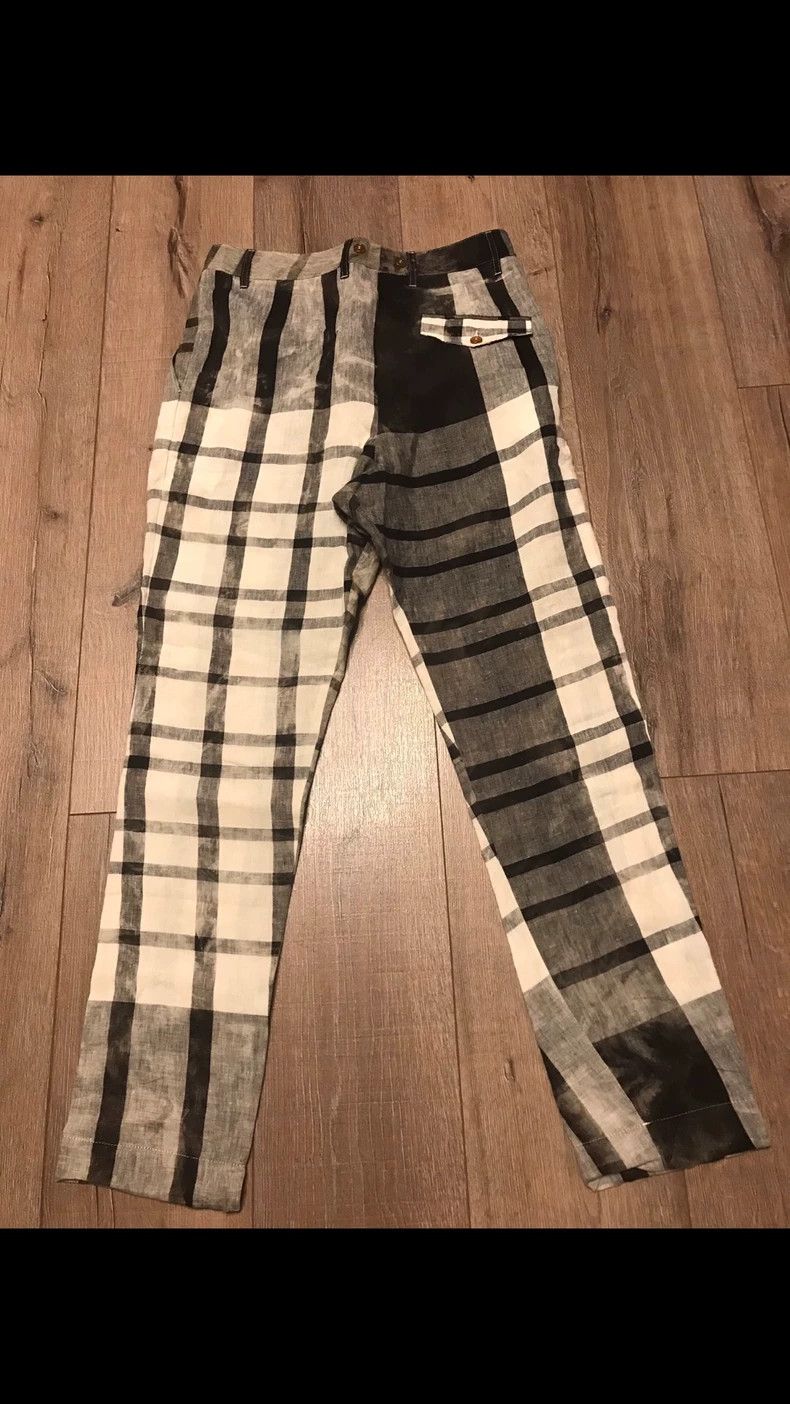 Vivienne Westwood Vivienne Westwood High-Waisted Plaid Pants Size US 44 / EU 60 - 2 Thumbnail