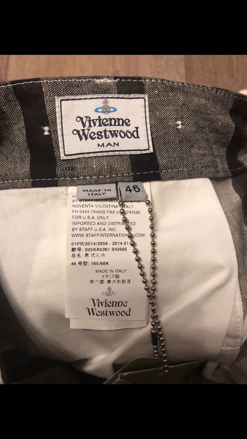 Vivienne Westwood Vivienne Westwood High-Waisted Plaid Pants Size US 44 / EU 60 - 3 Thumbnail