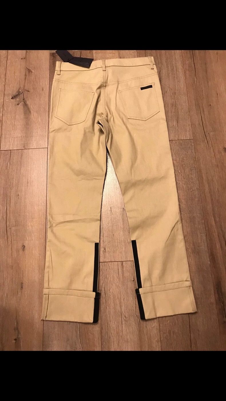 Prada Prada Casual Pants with Striped Hem Size US 44 / EU 60 - 3 Thumbnail