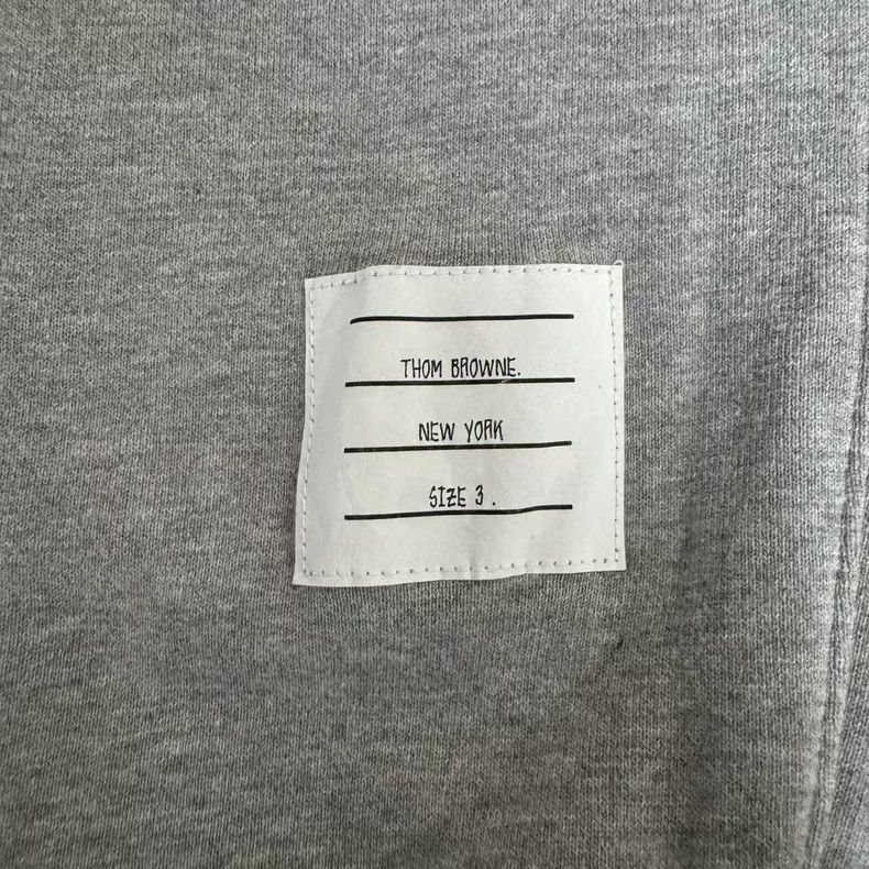 Thom Browne Classic Gray Striped Sweatpants for Comfort Size US 26 / EU 42 - 4 Thumbnail