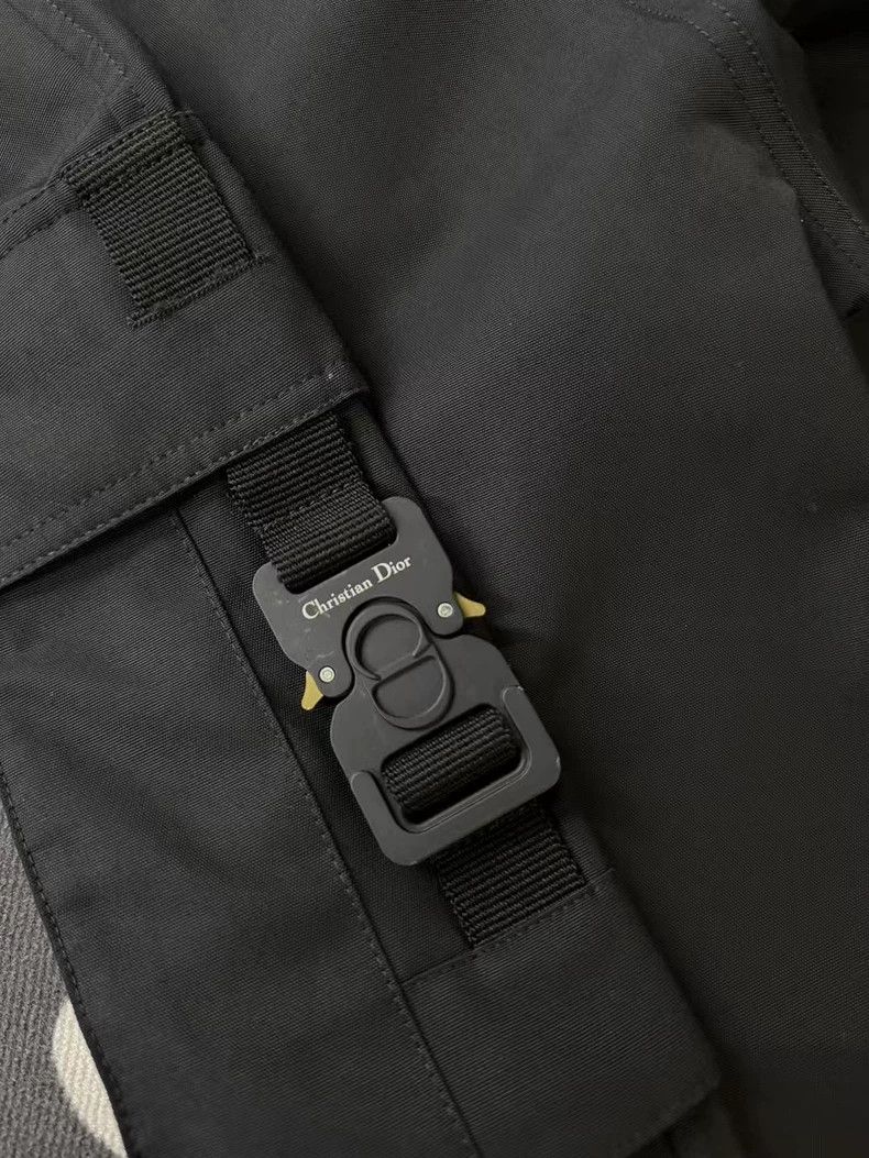 Dior Dior Black Functional Lock Buckle Pants Size US 44 / EU 60 - 3 Thumbnail