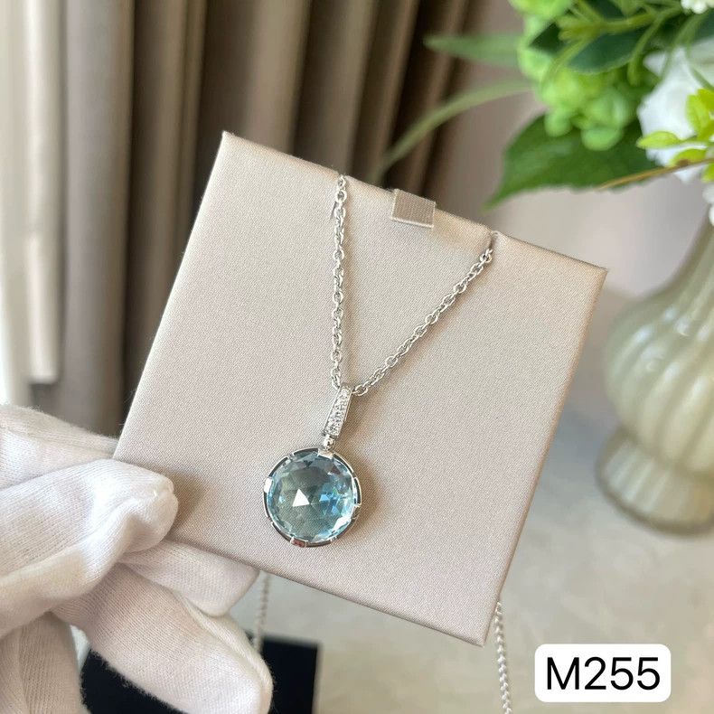 Bottega Veneta Bulgari Topaz Diamond Necklace 47cm Adjustable Size ONE SIZE - 2 Thumbnail