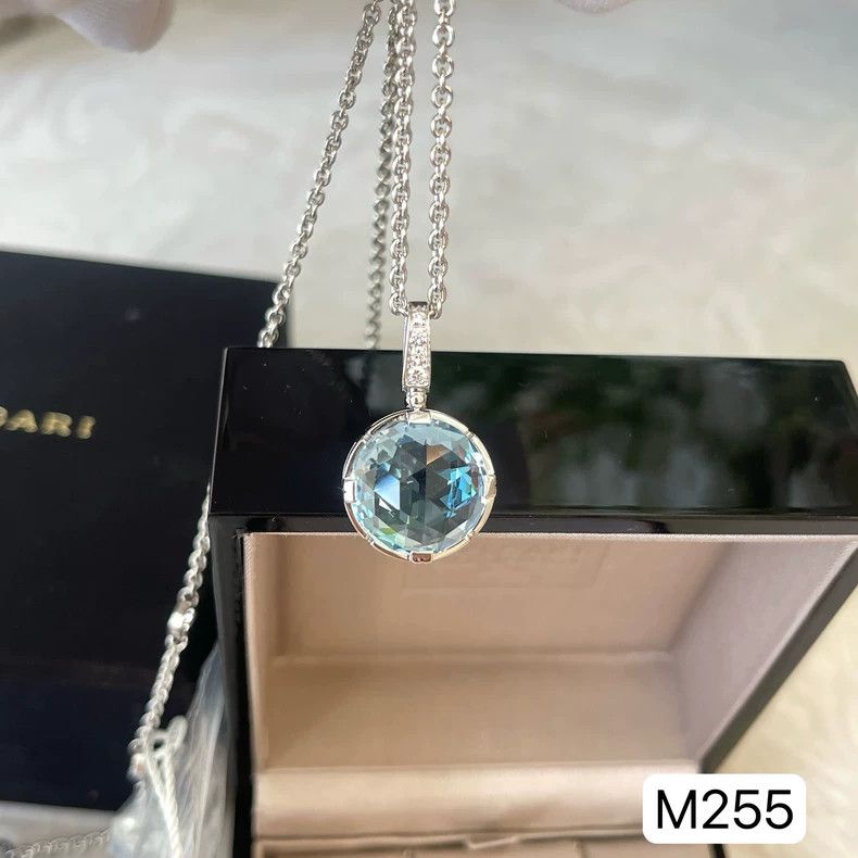 Bottega Veneta Bulgari Topaz Diamond Necklace 47cm Adjustable Size ONE SIZE - 5 Thumbnail