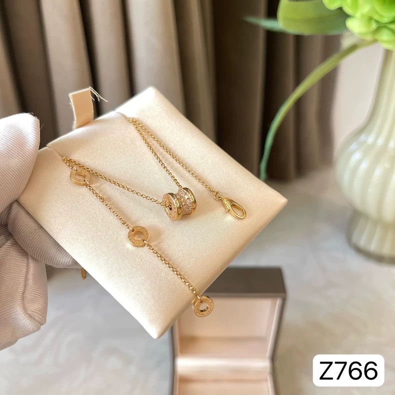 Bvlgari Bvlgari Diamond Spring Necklace 18K Gold Size ONE SIZE - 4 Thumbnail