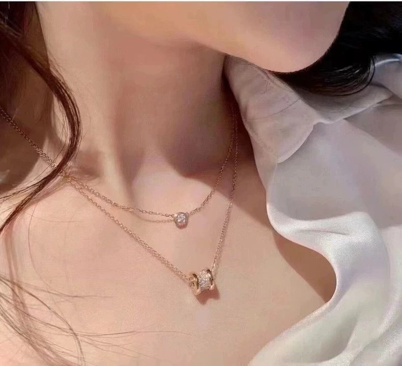 Bvlgari Bvlgari Diamond Spring Necklace 18K Gold Size ONE SIZE - 7 Thumbnail