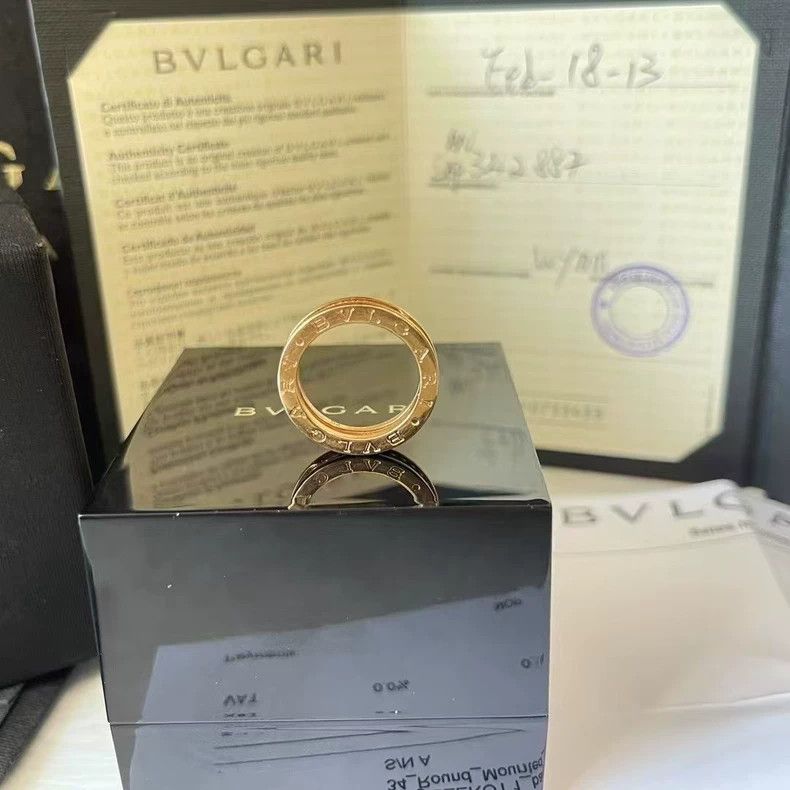 Bottega Veneta Bvlgari Diamond Ring with Full Set Accessories Size ONE SIZE - 5 Thumbnail