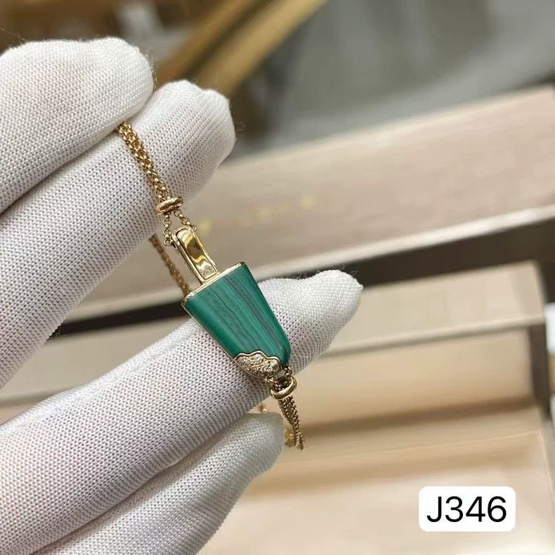 Bottega Veneta Bvlgari Green Malachite Ice Cream Bracelet Size ONE SIZE - 7 Thumbnail