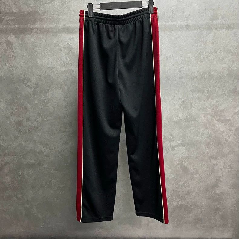 Celine Celine Black Letter Print Drawstring Casual Pants Size US 30 / EU 46 - 6 Thumbnail