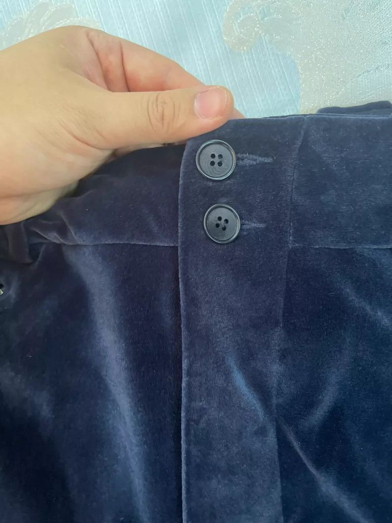 Emporio Armani Giorgio Armani corduroy pants size 48 Size US 44 / EU 60 - 4 Thumbnail
