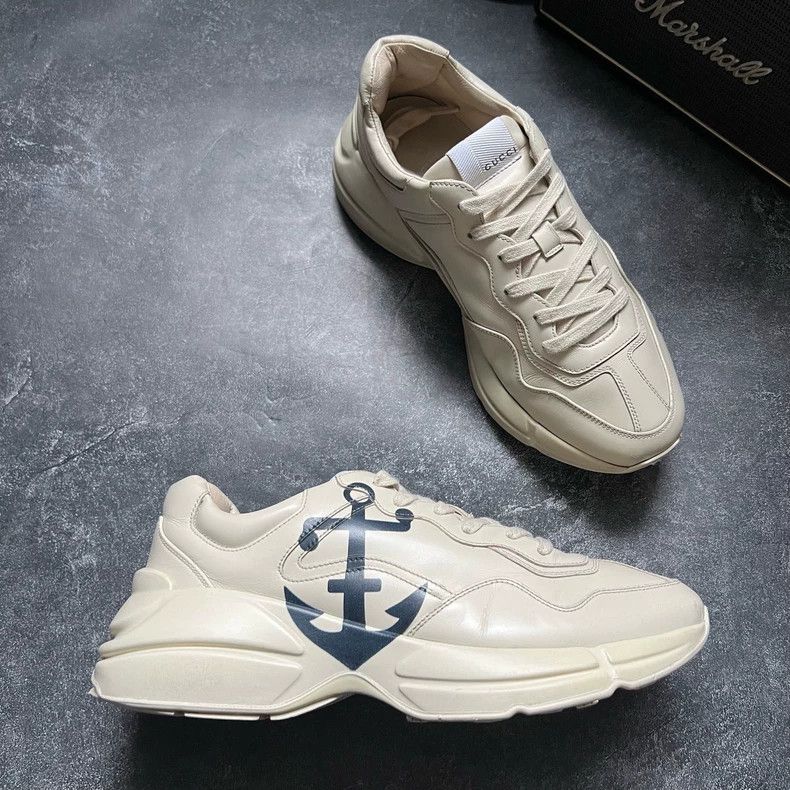 Gucci GUCCI Anchor Dad Sneakers Size 8.5/42.5 Size US 8.5 / EU 41-42 - 3 Thumbnail