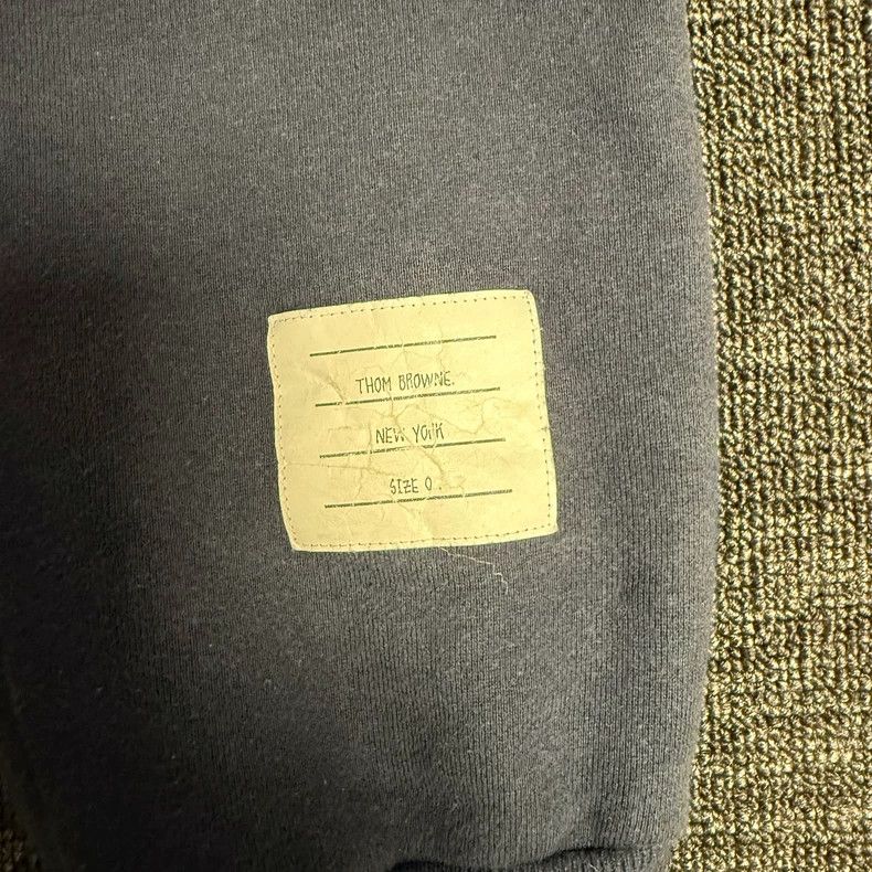 Thom Browne Thom Browne Navy Pants Size 0 Size US 26 / EU 42 - 3 Thumbnail