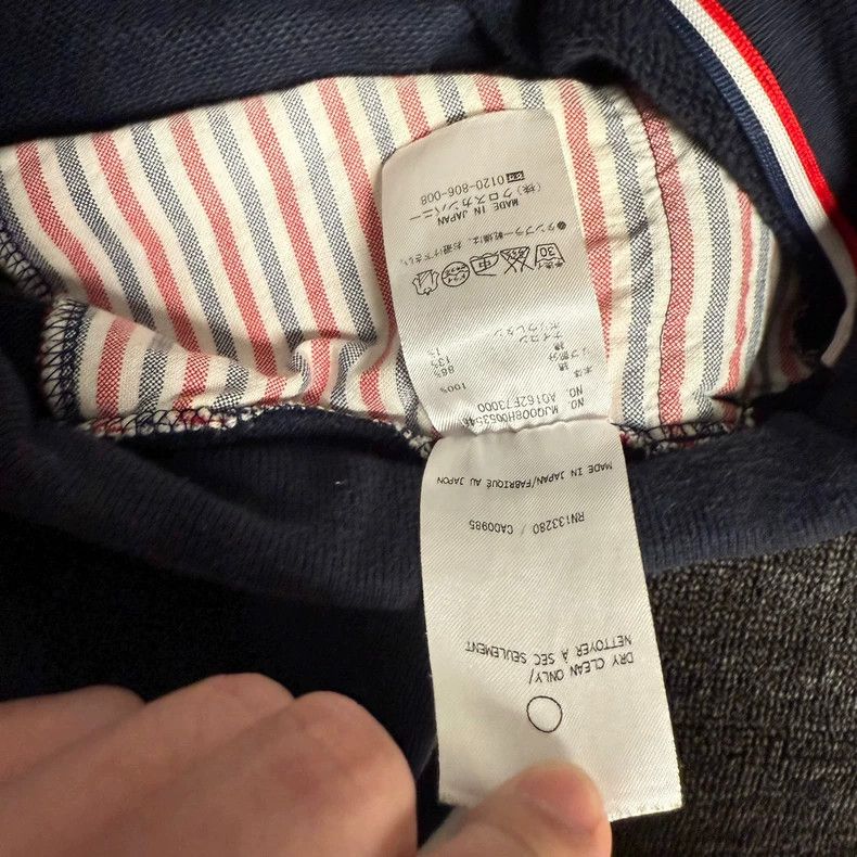 Thom Browne Thom Browne Navy Pants Size 0 Size US 26 / EU 42 - 4 Thumbnail